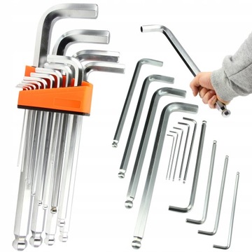 НАБОР ШЕСТИГРАННЫХ КЛЮЧЕЙ MAR-POL 66429