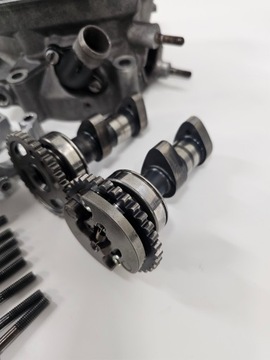Kawasaki kxf 450 09, головка в сборе, функциональный распредвал