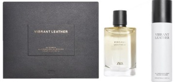 ZARA VIBRANT LEATHER EDP 100 ML + EDC 100 ML ZESTAW