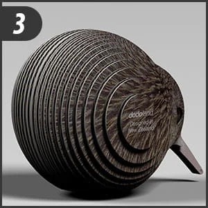 Киви Птица - Эко 3D Пазл - Eugy