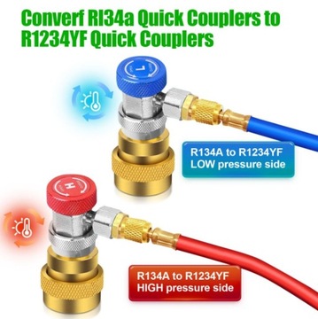 Переходники с R1234yf на R134a для кондиционера
