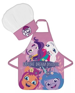 Fartuszek kuchenny z czapką Dziecięcy My Little Pony KUCYK