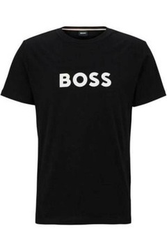 Czarny T-shirt męski Hugo Boss, Rozmiar M