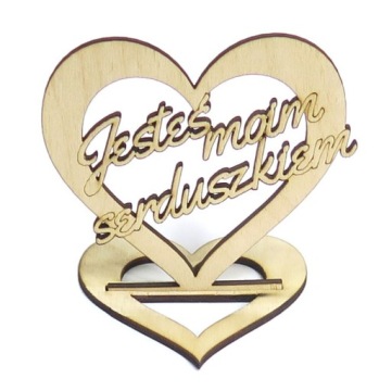 DREWNIANE SERCE WALENTYNKI MIŁOSĆ LOVE KOCHAM MD55