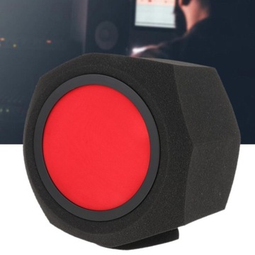 Микрофон Губка Микрофон Восьмиугольный Красный