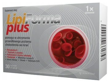 LipiForma Plus 30 kapsułek na cholesterol