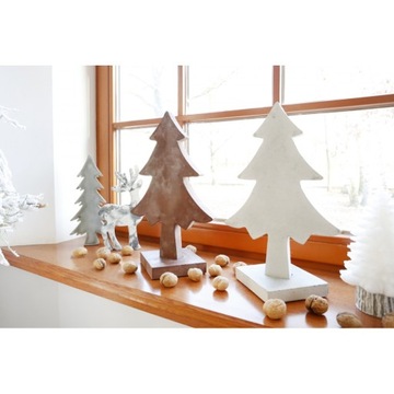 АРХИТЕКТУРНАЯ БЕТОННАЯ РОЖДЕСТВЕНСКАЯ ЕЛОЧНАЯ ФИГУРКА УКРАШЕНИЕ