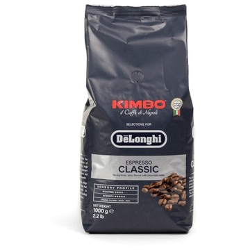 Кофе Kimbo Delonghi Espresso Classic в зернах 1кг.
