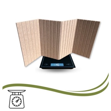 Настенные панели 3D ВОЙЛОЧНЫЕ СВЕТИЛЬНИКИ 60х120см ТЕМНО-БЕЖЕВЫЙ фетр 29 + ШПИЛЬКИ