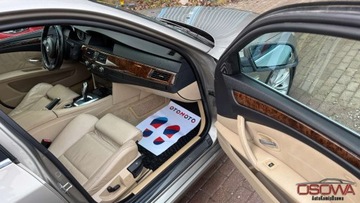 BMW Seria 5 2007 BMW Seria 5 2.0d lift 177KM automat piekny zadbany skory Navi bi xenon ser, zdjęcie 1