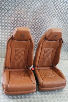 FOTEL TYLNI LEWY PRAWY SKORA LAMBORGHINI URUS F198