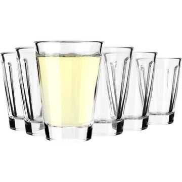 6x KIELISZKI DO WÓDKI 50ml KOMPLET KIELISZKÓW KIELISZEK DO SHOTÓW