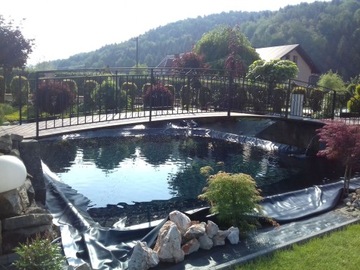 Пленка для прудов, Пленка ПВХ для прудов 1,2 мм.