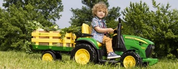PRZYCZEPA DO KOPARKI TRAKTORA PEG PEREGO JOHN DEER