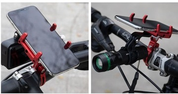 Uchwyt rowerowy na telefon latarkę/kamere GUB G-89