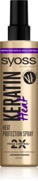 Syoss Keratin spray ochronny włosów przed wysoką temperaturą 200 ml