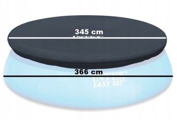 НАКРЫТИЕ ДЛЯ БАССЕЙНА INTEX GARDEN 305x76 28120 6IN1