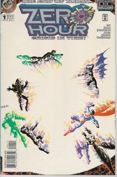 DC ZERO HOUR Crisis in Time 1-4/1994 j.ang