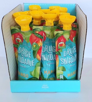 Dawtona Mus DRUGIE ŚNIADANIE Jabłko Mango x12 SZT.