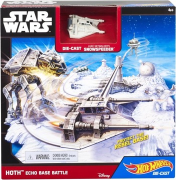 Hot Wheels Star Wars Hoth Echo Base Battle CGN34
