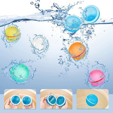 Magnetyczne Bomby Kule Balony wodne wielokrotnego użytku do zabawy wodzie