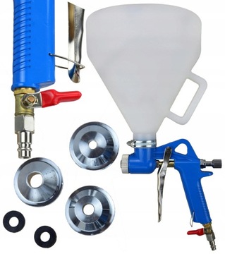 PISTOLET 5L DO TYNKOWANIA TYNKÓW MALOWANIA ŚCIAN ZBIORNIK PLASTIK 400L/min