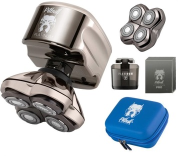 Golarka do Głowy Twarzy Skull Shaver Platinum Pro 2x wymienne ostrza