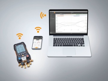 Электронные манометры Testo 550s с Bluetooth