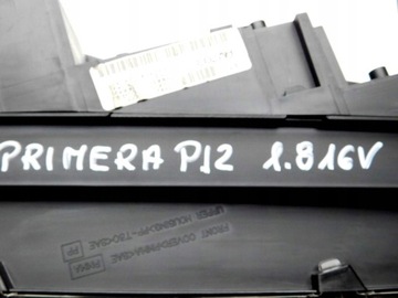 J/21 NISSAN PRIME P12 1.8 BENZÍN PŘÍSTROJOVÁ DESKA BUDÍKY