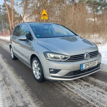 Volkswagen Golf Sportsvan Sportsvan 1.4 TSI BlueMotion Technology 150KM 2015 Volkswagen Golf Sportsvan Volkswagen Sportsvan 1.4b Automat DSG Radar LEDy, zdjęcie 4