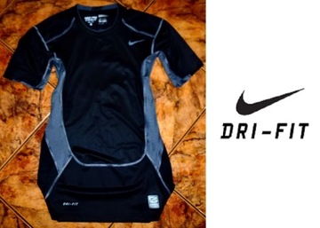 NIKE DRI FIT komplet dres ORYGINAŁ legginsy i bluzka r M 38 NOWOŚĆ