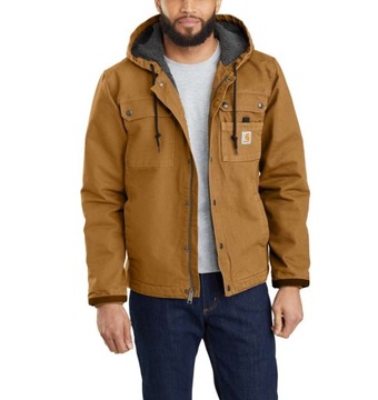 Kurtka Carhartt USA amerykańska Sandstone Barlett Jacket BROWN brązowa XXL