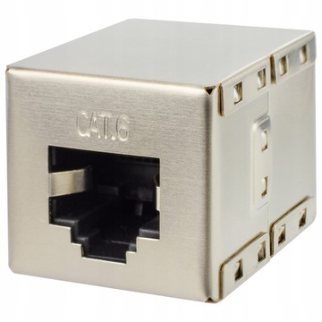 Łącznik komputerowy beczka adapter RJ45 FTP kat.6