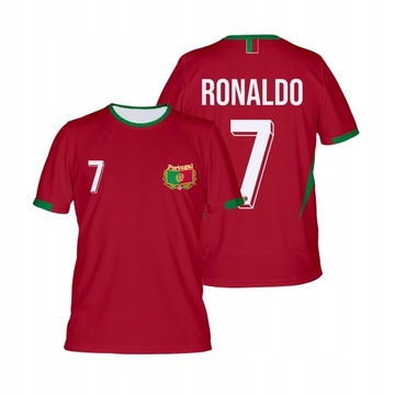 RONALDO PORTUGALIA KOSZULKA SPORTOWA ROZMIAR 164 ( M )