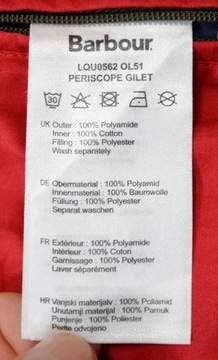 Kamizelka Barbour periscope gilet damska puchowa L