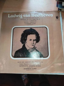 Płyta winyl Ludvig van Beethoven VIII Symfonia Koncert skrzypcowy