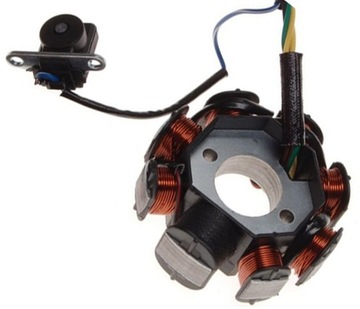 Motorower ROMET OGAR 900 4T FMB Stator Iskrownik Zapłon Stojan na 8 Cewek
