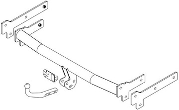 ZAŘÍZENÍ(HÁK) TAŽNÉ + SVAZEK 13PIN SKODA FABIA I II SEDAN KOMBI