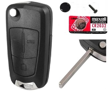 OBUDOWA KLUCZYK PILOT ZAMIENNIK DO OPEL ASTRA H VECTRA C ZAFIRA 3P