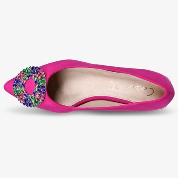 ЖЕНСКИЕ БАЛЕТКИ С ЛЕГКИМ КОЖАНЫМ ОТДЕЛЕНИЕМ 37