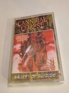 Cannibal Corpse - Gallery of suicide, rzadka kaseta audio