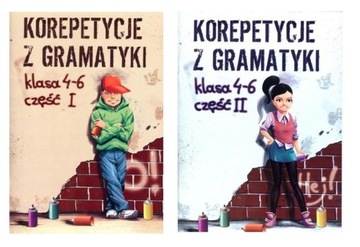 JĘZYK POLSKI 4-6 KOREPETYCJE Z GRAMATYKI CZĘŚĆ 1 i 2