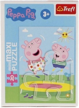 Puzzle 20 miniMaxi Beztroski dzień Peppy 2 TREFL