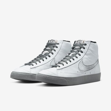 Buty Męskie NIKE BLAZER MID '77 EMB DV7194 hip-hop skórzane wysokie trampki