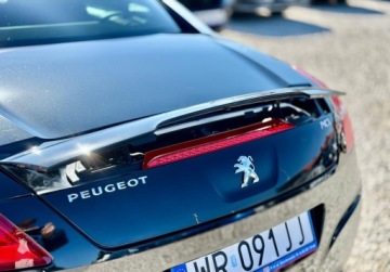 Peugeot RCZ Coupe Facelifting 1.6 THP 155KM 2013 Peugeot RCZ 1.6T 156KM Onyx Navi PDC Skora BiXenon czarna podsufitka bezwy, zdjęcie 13