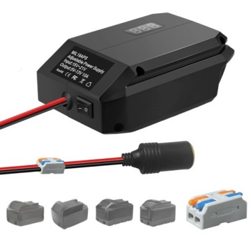 АДАПТЕР ДЛЯ АККУМУЛЯТОРА ПОНИЖАЮЩИЙ ПРЕОБРАЗОВАТЕЛЬ НАПРЯЖЕНИЯ АККУМУЛЯТОРА МНОГОФУНКЦИОНАЛЬНЫЙ