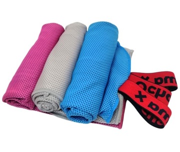 НАБОР 3х БЫСТРОСУХИХ СПОРТИВНЫХ ПЛЯЖНЫХ ПОЛОТЕНЦИЙ ДЛЯ ФИТНЕС-ЗАЛА 50x100