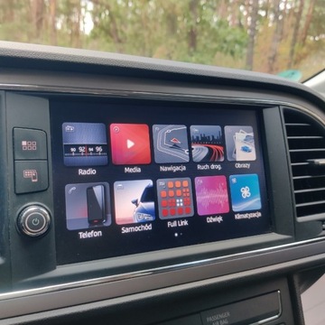 Seat Leon III SC Facelifting 1.2 TSI 110KM 2017 Seat Leon Seat Leon III 1.2 CarPlay Navi Radar Jeden Wlasciciel Serwis ASO, zdjęcie 20