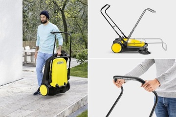 KARCHER S 6 РУЧНАЯ ПОДМЕТАЛЬНАЯ МАШИНА КУБ 4x ЩЕТКА