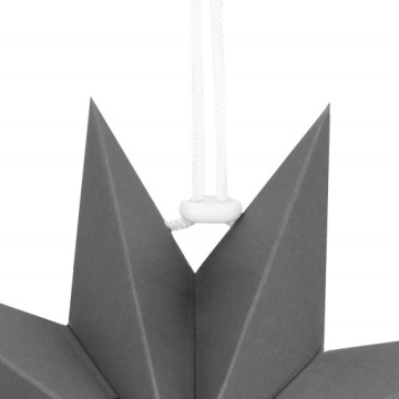 БОЛЬШАЯ ПОДВЕСНАЯ 3D БУМАЖНАЯ ЗВЕЗДА 30см РОЖДЕСТВЕНСКАЯ